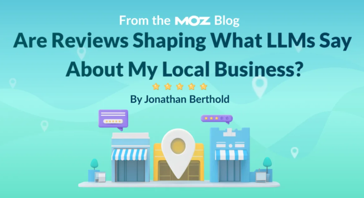 Are the reviews influencing what LLMs say about my local business?

 Clio