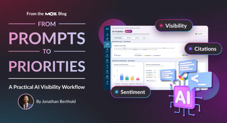From suggestions to priorities: A practical workflow on AI visibility

 Clio